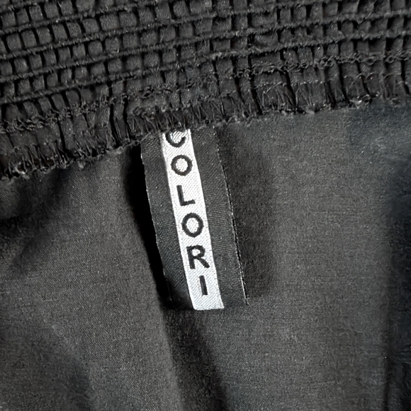 Black authentic Y2K bolero Colori SMALL cotton satin - Picture 3 of 4